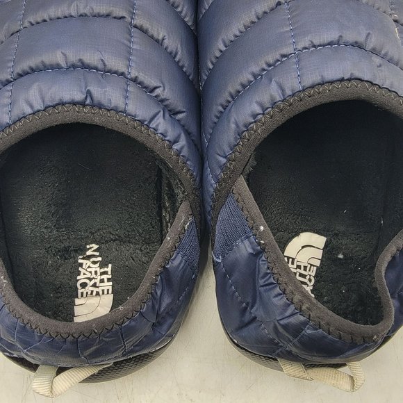 The North Face Mens 11 Blue ThermoBall Traction V Mule Slipper Shoes Loafers - Picture 8 of 12